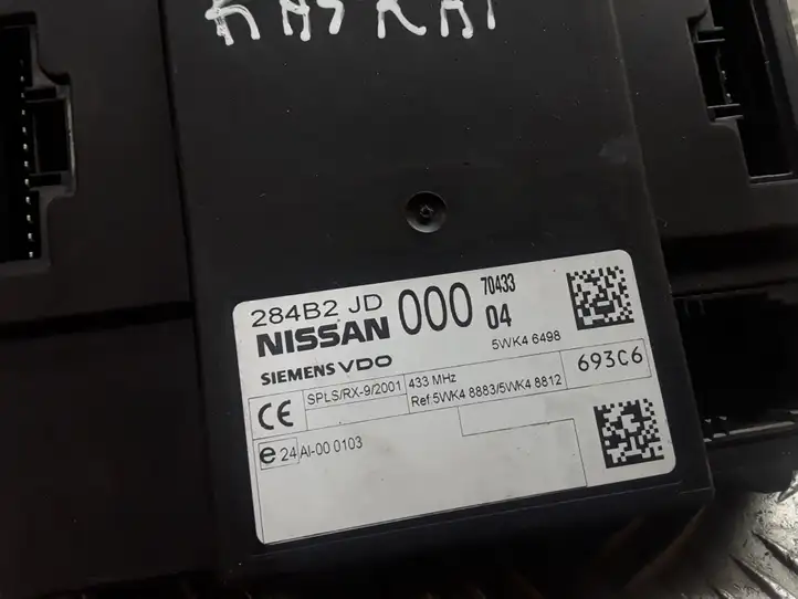 Nissan Qashqai (2006 - 2010) 284B2JD000 Модуль комфорта — фото 2