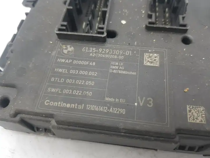 BMW 1 F20 F21 (2011 - 2019) 929330901 Модуль комфорта — фото 2