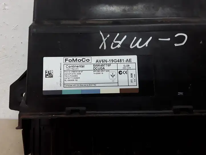 Ford C-MAX II (2010 - 2015) AV6N19G481AE Модуль комфорта — фото 3
