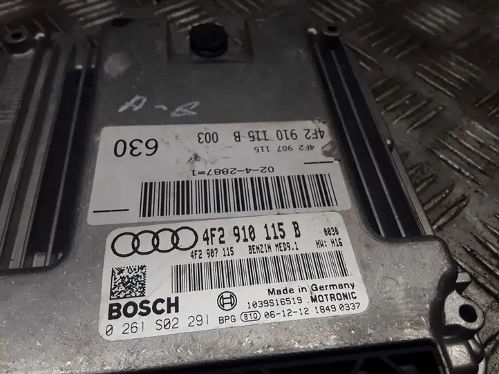 Audi A6 S6 C6 4F (2008 - 2011) 4F2907115 Блок управления двигателем (ЭБУ) — фото 2