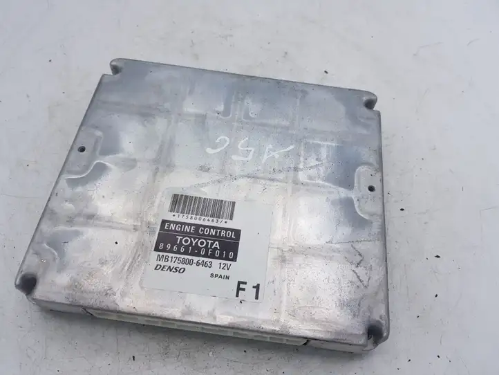 Toyota Corolla Verso AR10 (2004 - 2009) 896610F010 Блок управления двигателем (ЭБУ) — фото 1