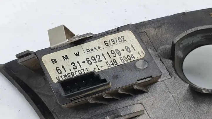 BMW 7 E65 E66 (2001 - 2008) 6131692119001 Кнопка парктроника — фото 3