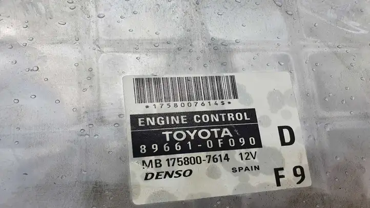 Toyota Corolla Verso AR10 (2004 - 2009) 896610F090 Блок управления двигателем (ЭБУ) — фото 3