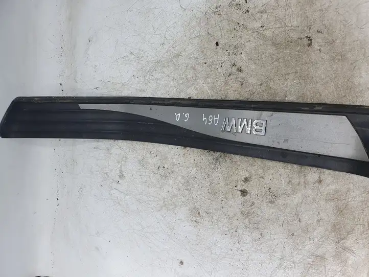 BMW 5 E60 E61 (2004 - 2010) 51477034305 Внутренняя отделка заднего порога — фото 1