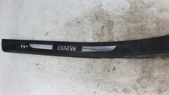 BMW 7 E65 E66 (2001 - 2008) 60829010 Внутренняя отделка заднего порога — фото 1