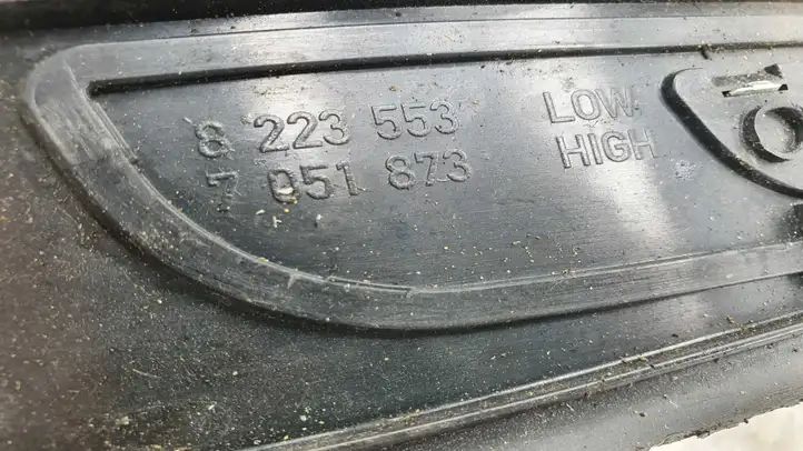 BMW 7 E65 E66 (2001 - 2008) 60829010 Внутренняя отделка заднего порога — фото 2