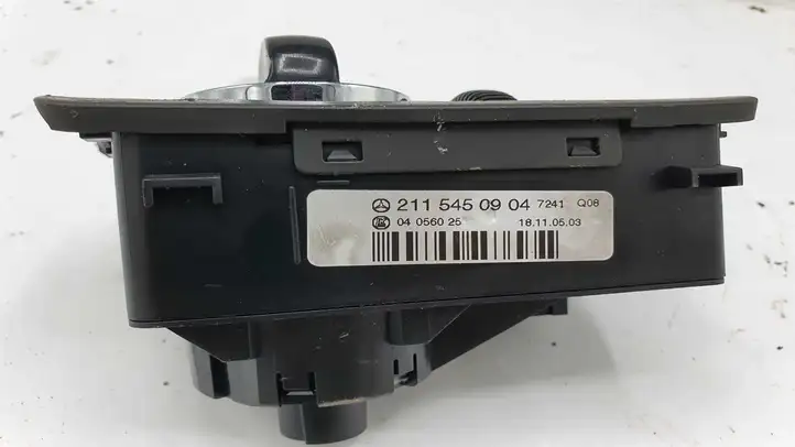 Mercedes-Benz E W211 (2002 - 2009) 2115450904 Включатель фонарей — фото 3