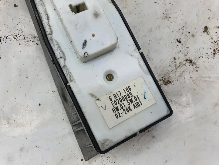 BMW 7 E65 E66 (2001 - 2008) 6917106 Кнопка стеклоподъемников — фото 2
