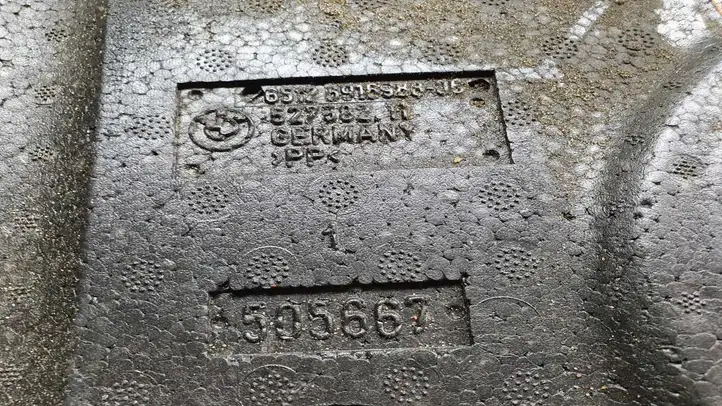 BMW 5 E60 E61 (2004 - 2010) 65125916988 Обшивка ниши запасного колеса — фото 2
