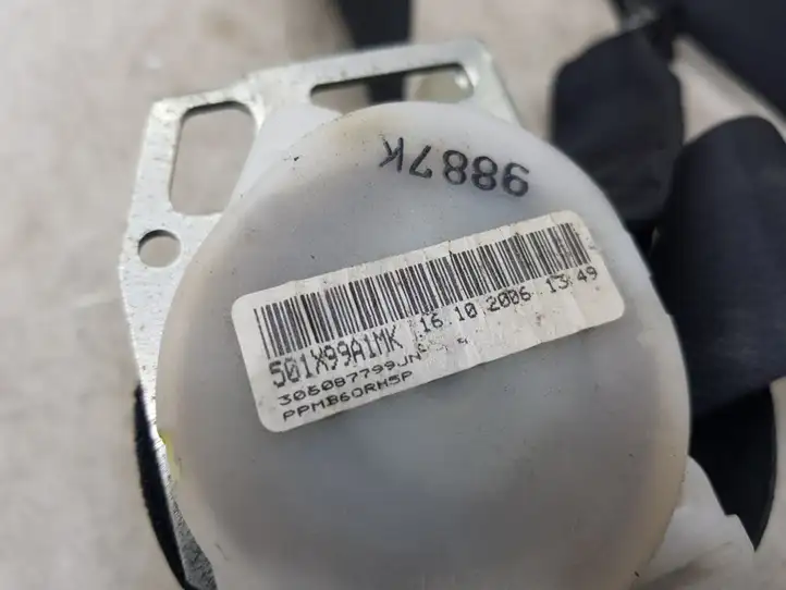 Nissan Note (E11) (2006 - 2014) 501X99A1MK Задний ремень безопасности — фото 3
