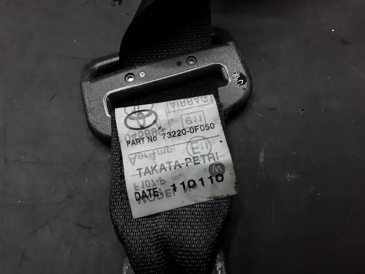 Toyota Verso (2009 - 2012) 732200F050 Передний ремень безопасности — фото 4