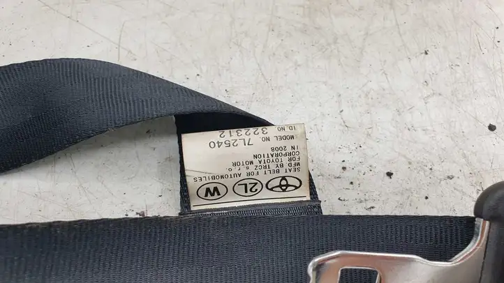 Toyota Corolla Verso AR10 (2004 - 2009) 7L2540 Задний ремень безопасности — фото 2