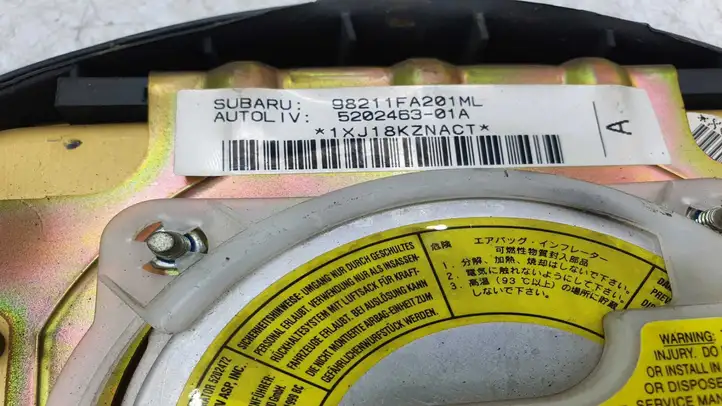 Subaru Impreza II (2001 - 2002) 98211FA201ML Подушка безопасности руля — фото 3