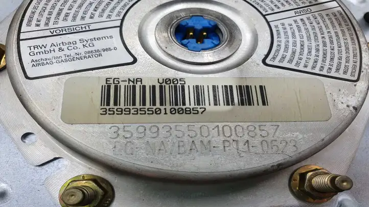 Toyota Avensis T220 (2000 - 2003) 35993550100857 Подушка безопасности руля — фото 3
