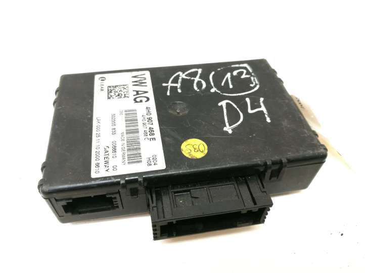 4H0907468E Audi A8 S8 D4 4H Gateway valdymo modulis