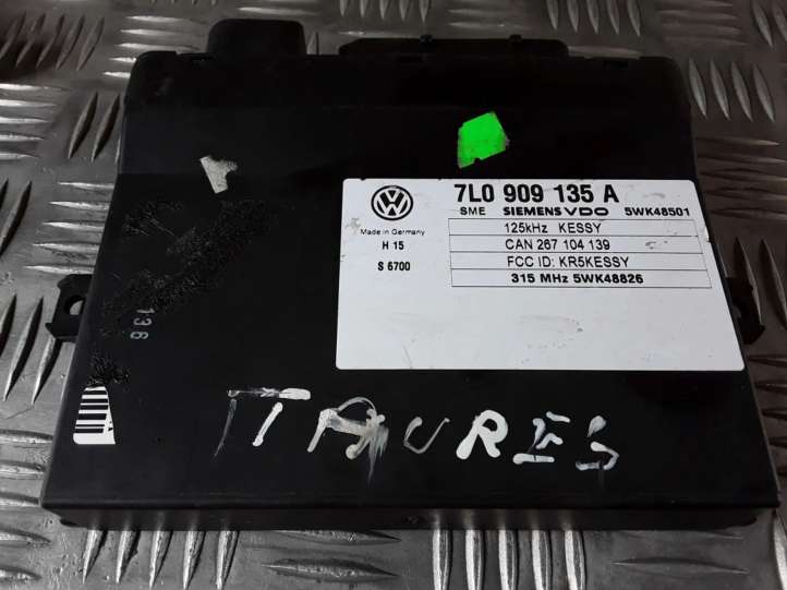 7L0909135A Volkswagen Touareg I Beraktės sistemos KESSY (keyless) valdymo blokas/ modulis