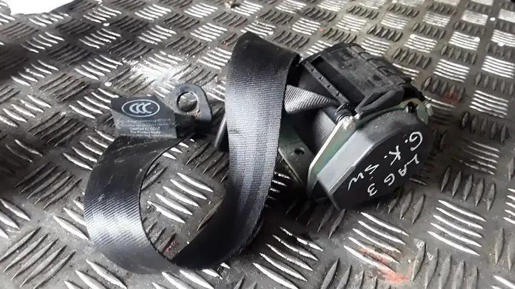 Renault Laguna (2007 - 2015)  888404337R Задний ремень безопасности