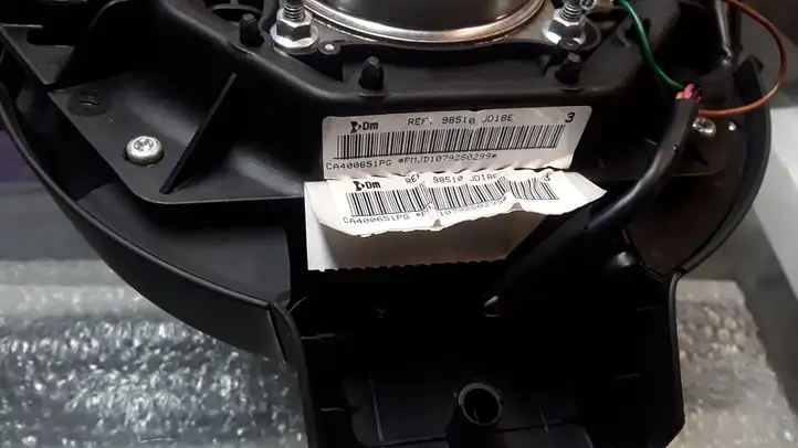 Nissan Qashqai (2006 - 2010) 98510JD18E Подушка безопасности руля — фото 2