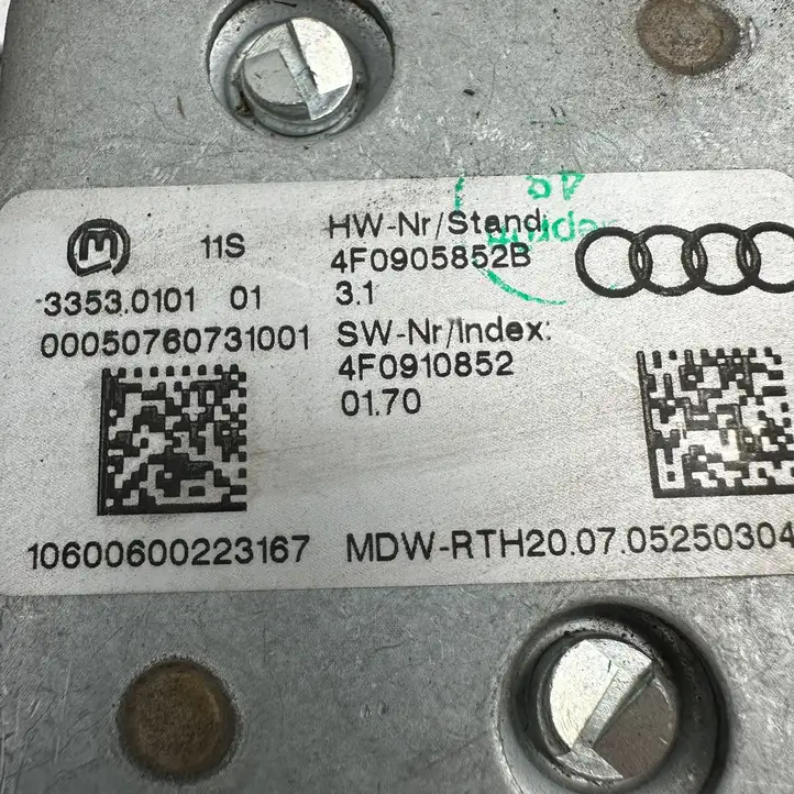 Audi A6 S6 C6 4F (2004 - 2008) 4F0419501J Комплект оси рулевого колеса — фото 7