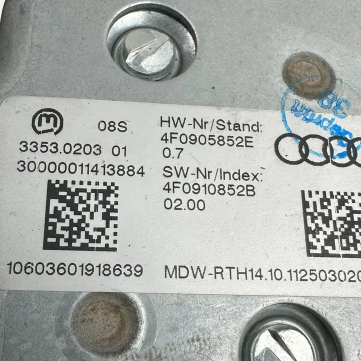 Audi A6 S6 C6 4F (2004 - 2008) 4F0419512R Комплект оси рулевого колеса — фото 4