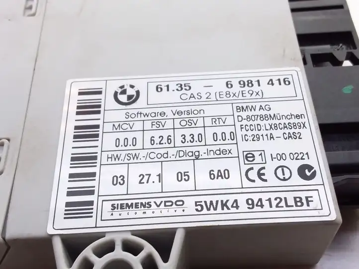 BMW 3 E90 E91 (2005 - 2012) 61356981416 Модуль комфорта — фото 4