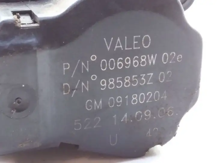 Saab 9-3 Ver2 (2003 - 2007) 09180204 Двигатель задвижки потока воздуха — фото 3