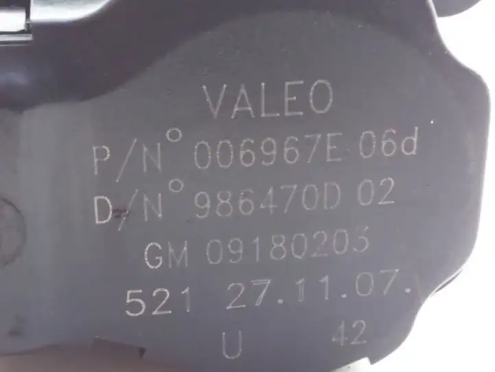 Saab 9-3 Ver2 (2003 - 2007) 09180203 Двигатель задвижки потока воздуха — фото 3