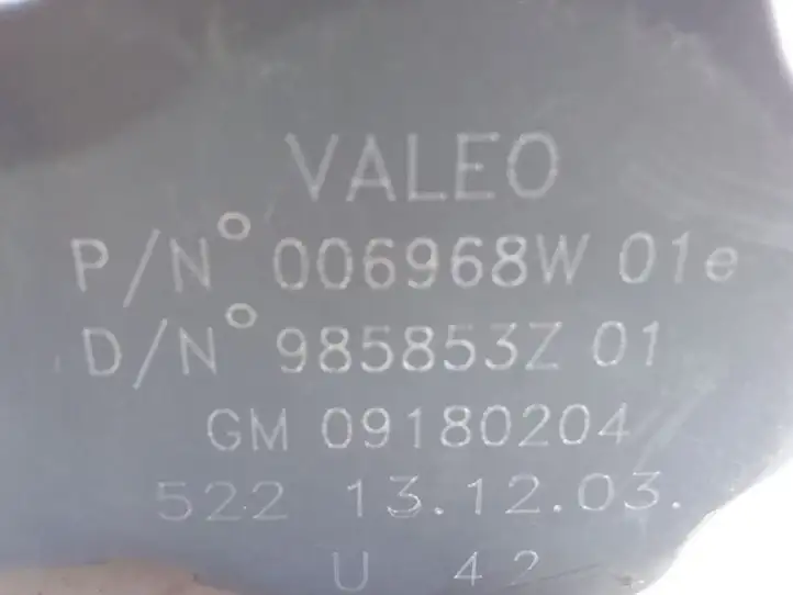 Saab 9-3 Ver2 (2003 - 2007) 09180204 Двигатель задвижки потока воздуха — фото 3