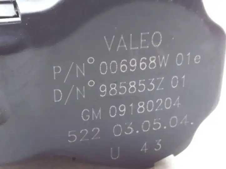 Saab 9-3 Ver2 (2003 - 2007) 09180204 Двигатель задвижки потока воздуха — фото 3