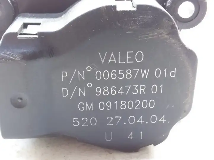 Opel Signum (2002 - 2008) 09180200 Двигатель задвижки потока воздуха — фото 3