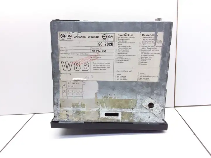 Opel Astra G (1998 - 2004) 90274453 Магнитола / мультимедийная система — фото 3