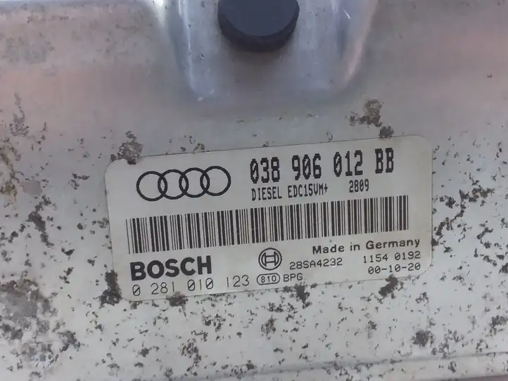 Audi A3/S3 8L (1996 - 2000) 038906012BB Блок управления двигателем (ЭБУ) — фото 3