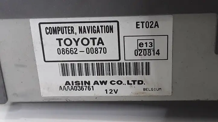 Toyota Avensis Verso (2004 - 2009) 0866200870 Навигационный привод CD/DVD — фото 3