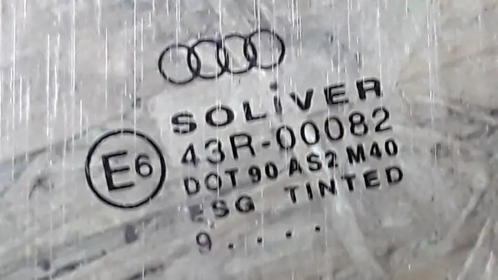 Audi A6 S6 C5 4B (1997 - 2001) E643R00082 Стекло передней двери — фото 2
