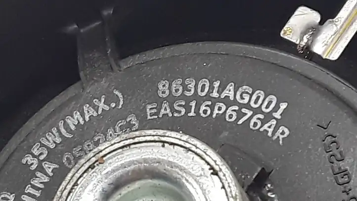 Subaru Legacy (2003 - 2009) 86301AG001 Динамики передних дверей — фото 3