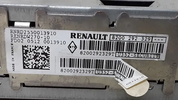 Renault Laguna II (2001 - 2005) 8200292329 Магнитола / мультимедийная система — фото 3