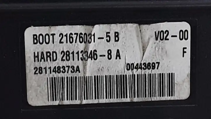 Citroen C5 (2004 - 2008) 9660105980 Модуль комфорта — фото 2