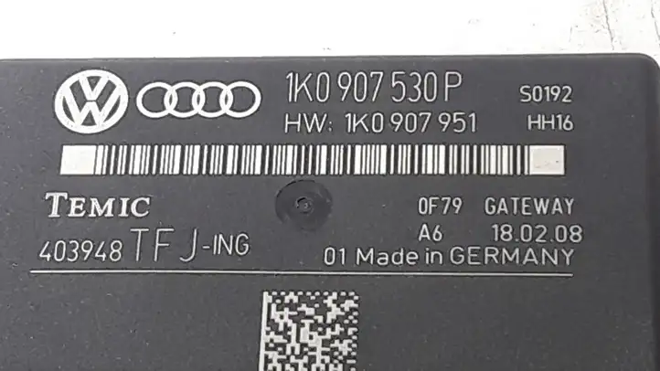 Audi A3/S3 8P (2004 - 2008) 1K0907530P Модуль Gateway — фото 2