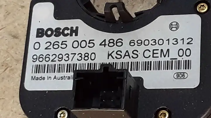 Citroen C4 I Picasso (2006 - 2013) 9662937380 Датчик угла поворота руля — фото 3