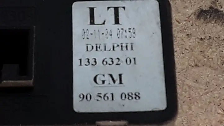 Opel Zafira A (1999 - 2003) 90561088 Блок кнопок стеклоподъемников — фото 2