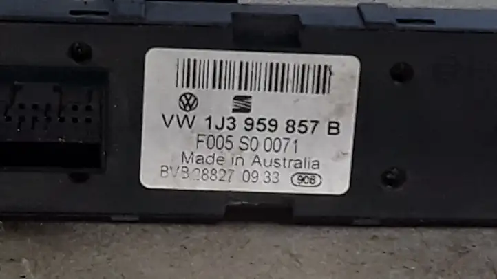 Volkswagen PASSAT B5.5 (2001 - 2005) 1J3959857B Блок кнопок стеклоподъемников — фото 2
