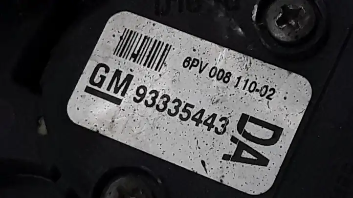 Opel Meriva A (2002 - 2006) 93335443 Педаль акселератора — фото 2