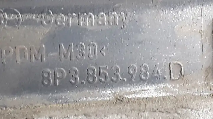 Audi A3/S3 8P (2004 - 2008) 8P3853984 Молдинг заднего крыла — фото 3