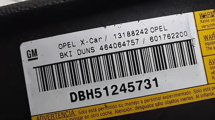 Opel Meriva A (2002 - 2006) 13188242 Подушка безопасности руля — фото 3