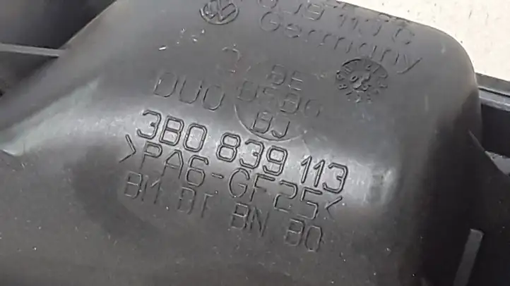 Volkswagen PASSAT B5.5 (2001 - 2005) 3B0839113 Внутренняя ручка задней двери — фото 2
