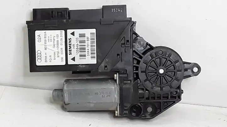 Audi A4 S4 B6 8E 8H (2000 - 2006) 8E0959802A Стеклоподъемник задней двери — фото 1