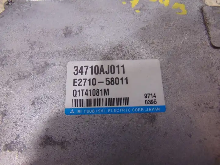 Subaru Legacy (2009 - 2013) 34710AJ011 Блок управления усилителем руля — фото 3