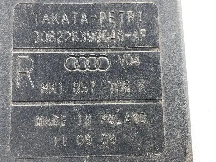 Audi A4 S4 B8 8K (2007 - 2011) Передний ремень безопасности — фото 6