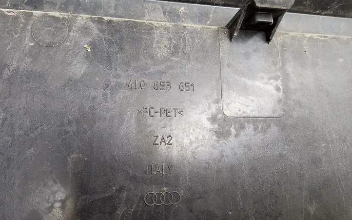 Audi Q7 4L (2005 - 2009) 4L0853651 Верхняя решетка радиатора — фото 2