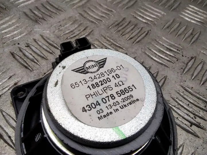 Mini One Cooper Coupe R56 (2004 - 2014) 6513342819601 Динамики передних дверей — фото 3